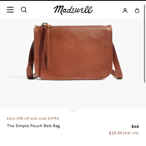 Madewell The Simple Pouch Belt Bag - Picture 8 of 9